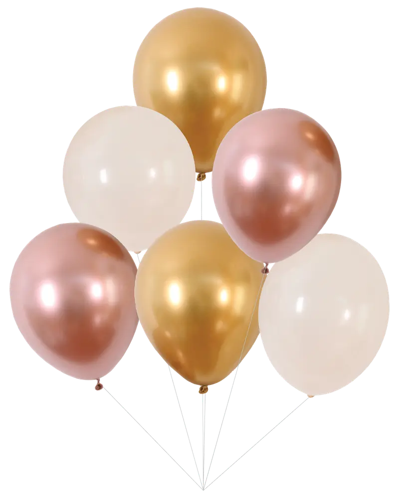 Ballon mix 6 stk. - Assorterede farver