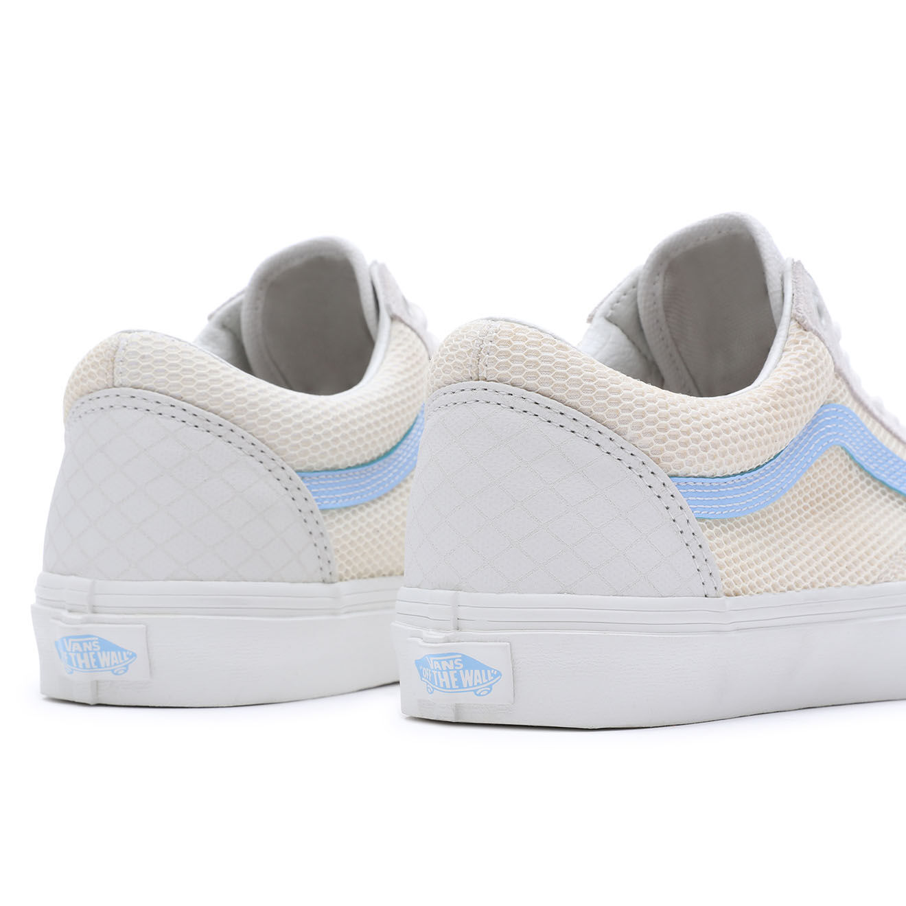 Vans Baskets Old Skool écru/bleu