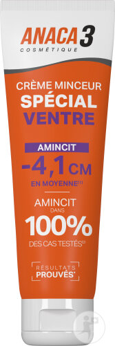 Anaca 3 Crème Minceur Spécial Ventre Tube 150ml