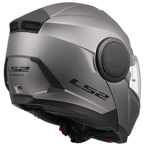 LS2 - Casque FF902 Scope II Solid Titanium / Mat