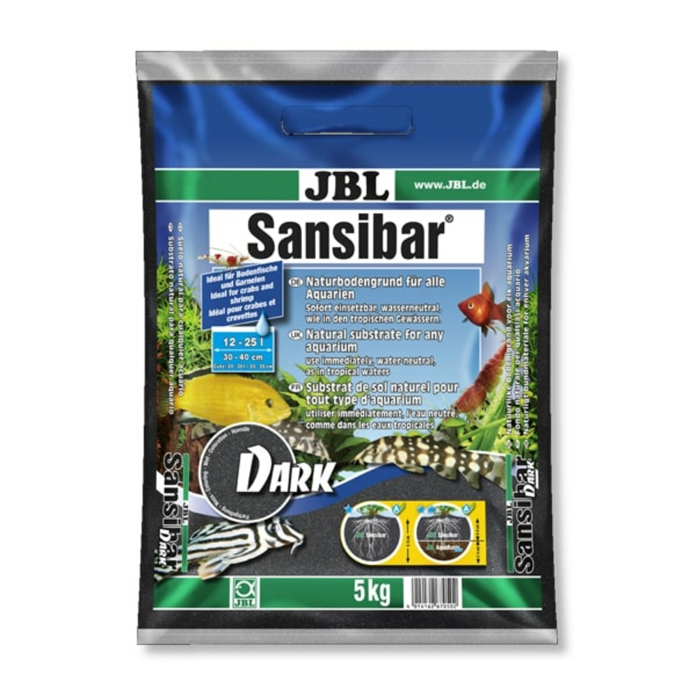 Sansibar dark sol d'aquarium : 5 kg