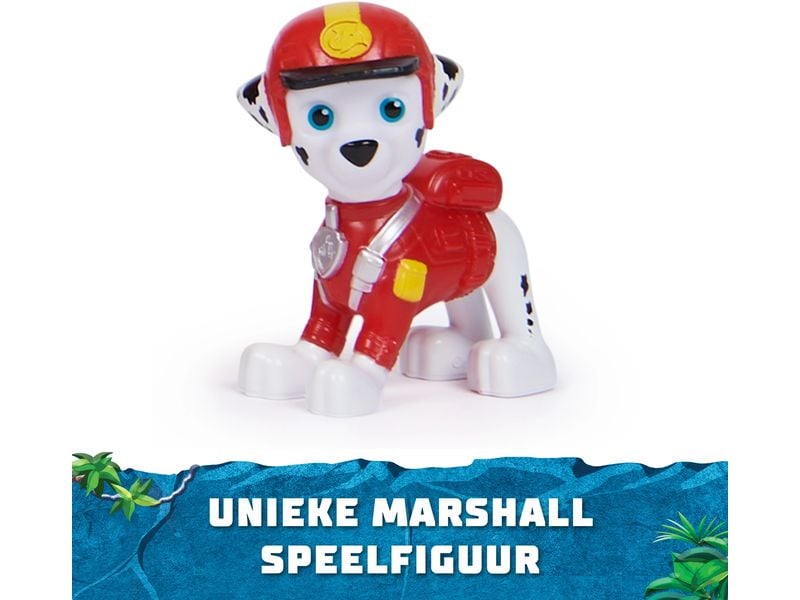 Spinmaster Paw Patrol Marshall Deluxe Vehicle Grosses Jungle Pups Einsatzfahrzeug