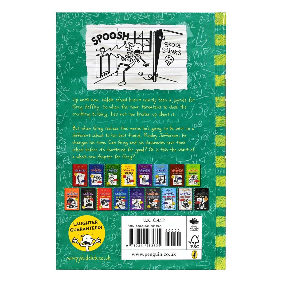 Diary of a Wimpy Kid: No Brainer (Book 18): Signed Edition (Hardback)