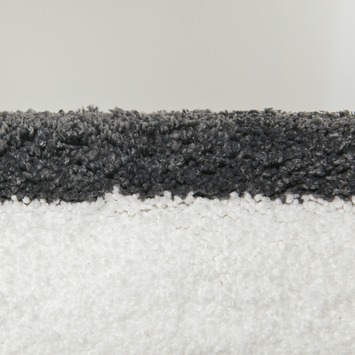 Sealskin Badmat Linje Grijs met Wit 90x60 cm