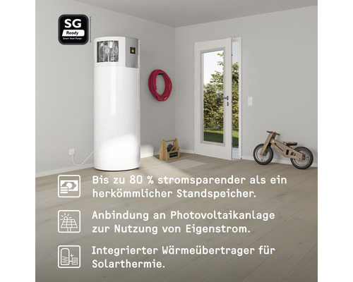 Stiebel Eltron WWK 300 elektronische SOL/300 liter warmwaterwarmtepomp