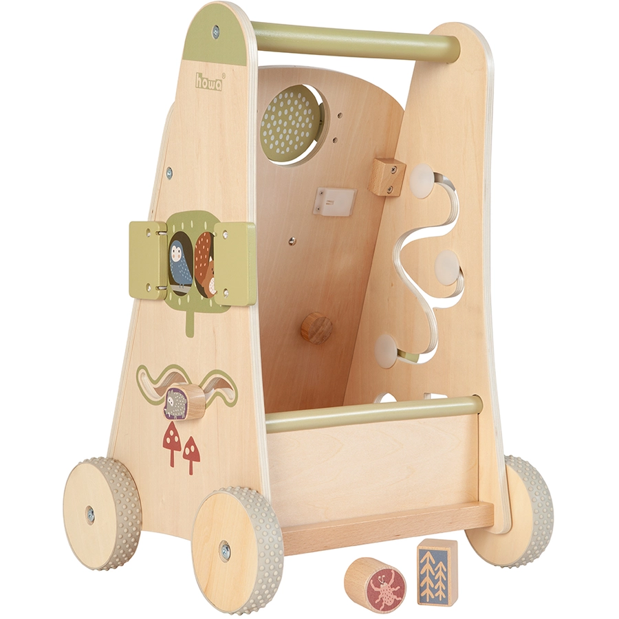 howa® Lauflernwagen Lauflernhilfe Babywalker little woods aus Holz