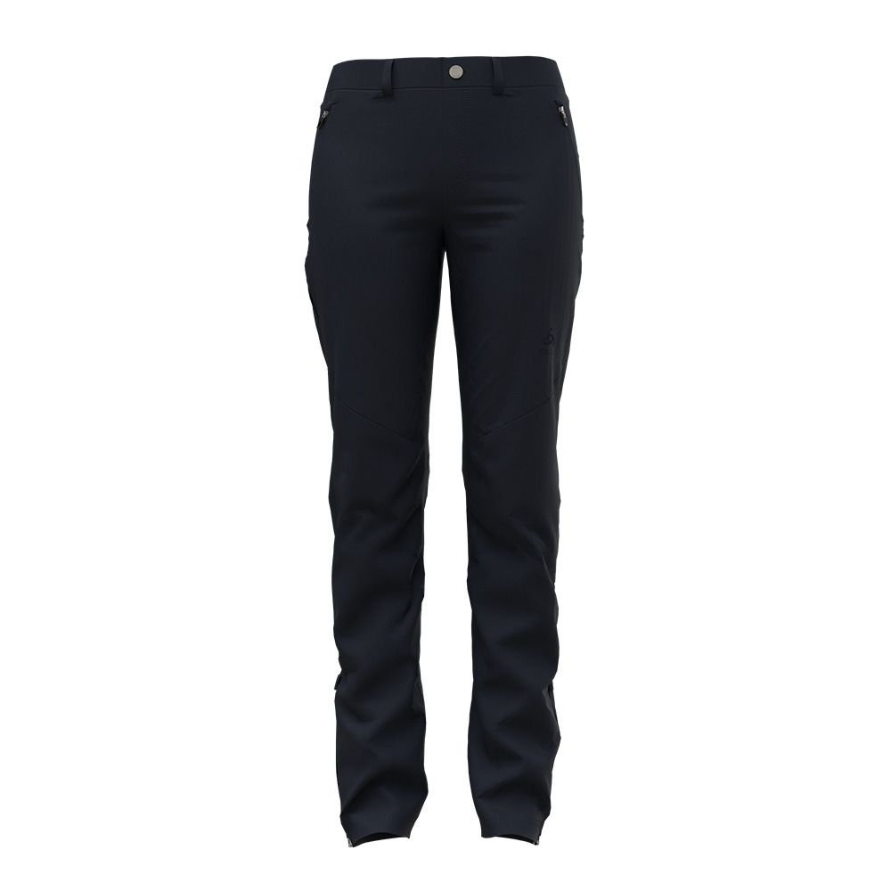 Odlo ASCENT WARM - Pantalon Femme dark sapphire