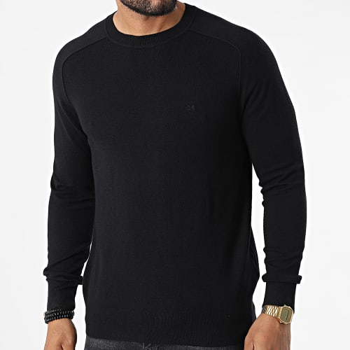 Sweat Crewneck Modern Modal 0477 Noir