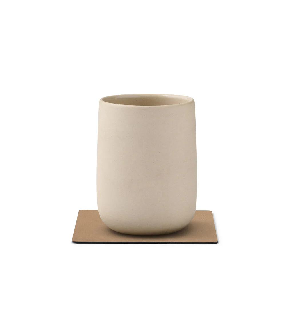 LIND DNA  Glasbrik, Square - Nougat
