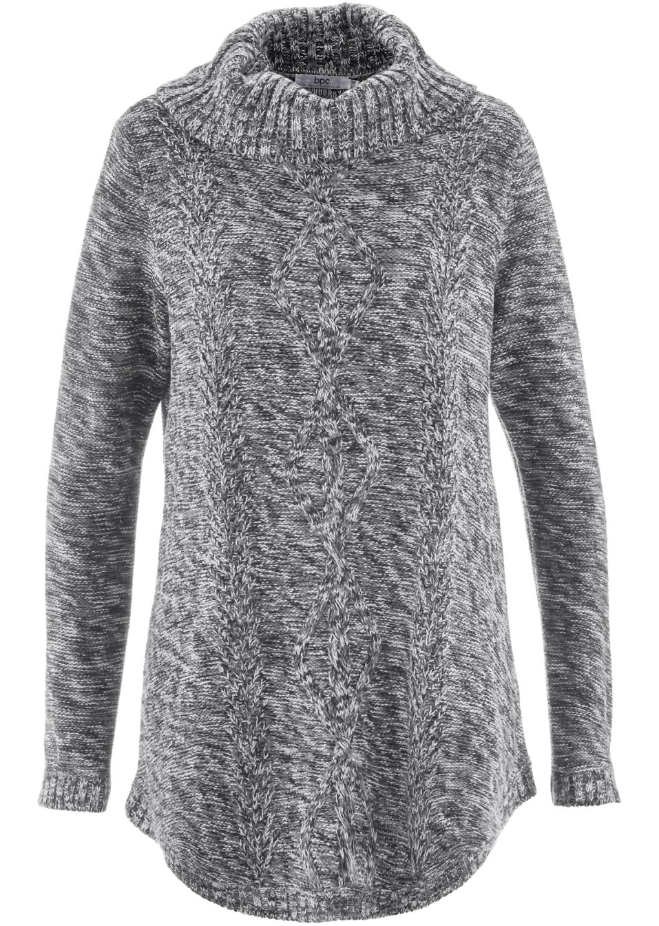 Pull poncho, manches longues