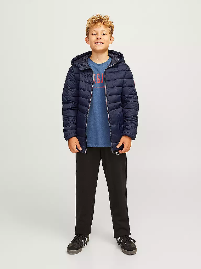 JACK & JONES Jungen Steppjacke JJESPRINT dunkelblau