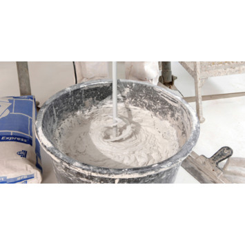 SKIL beton- & verfmenger (mixer) voor o.a. verf, lijm, pleister en mortel 1016AA incl. universele mengstaaf