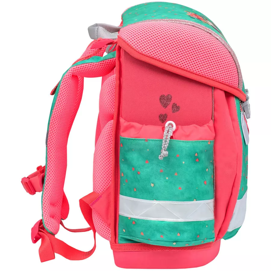 Belmil Schulranzen Classy Schulranzen Set 5-teilig mit Brustgurt Cute Sloth