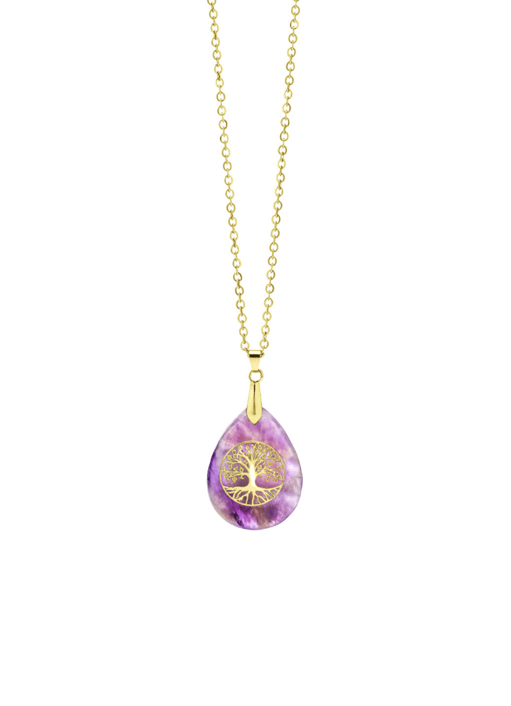 Anhänger mit echt Amethyst