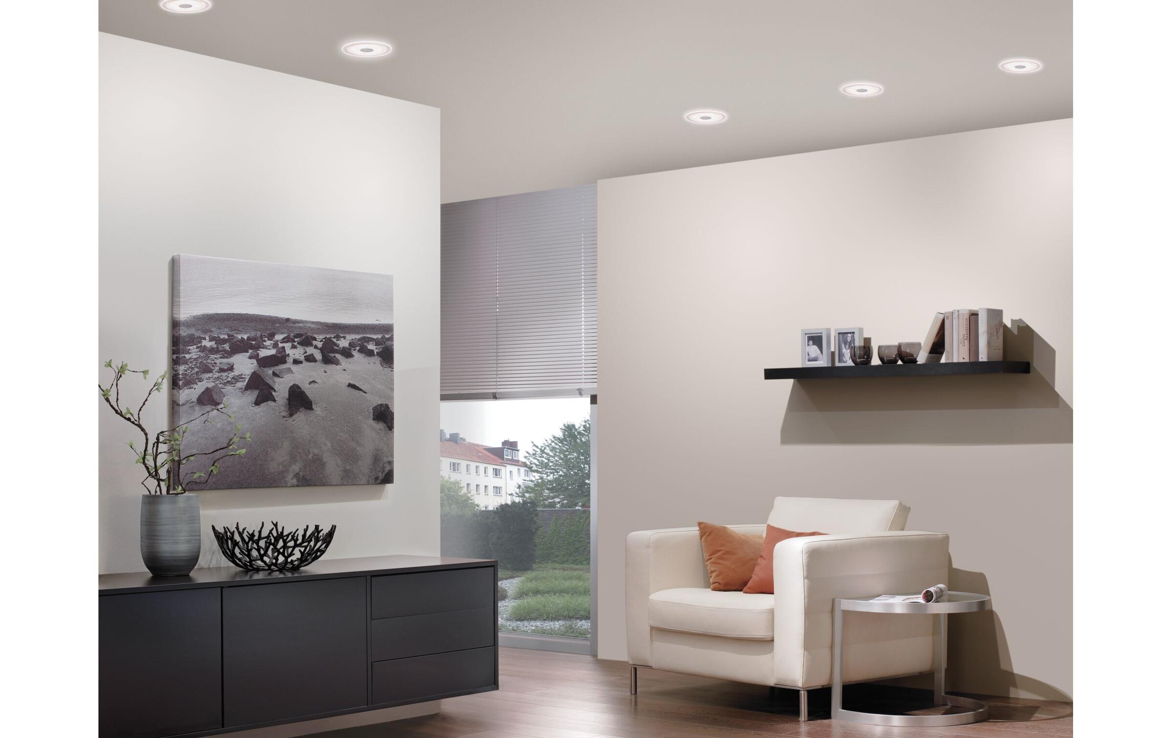 Einbauleuchte LED Whirl Basisset 3x 4.9WDrei LED Einbaustrahler