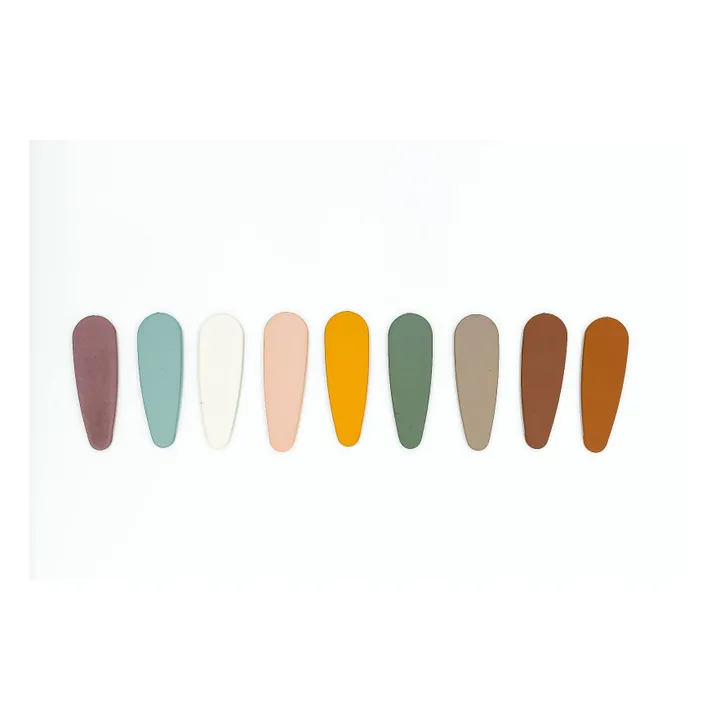 Grech & Co Barrette Grip Clip | Vert d'eau