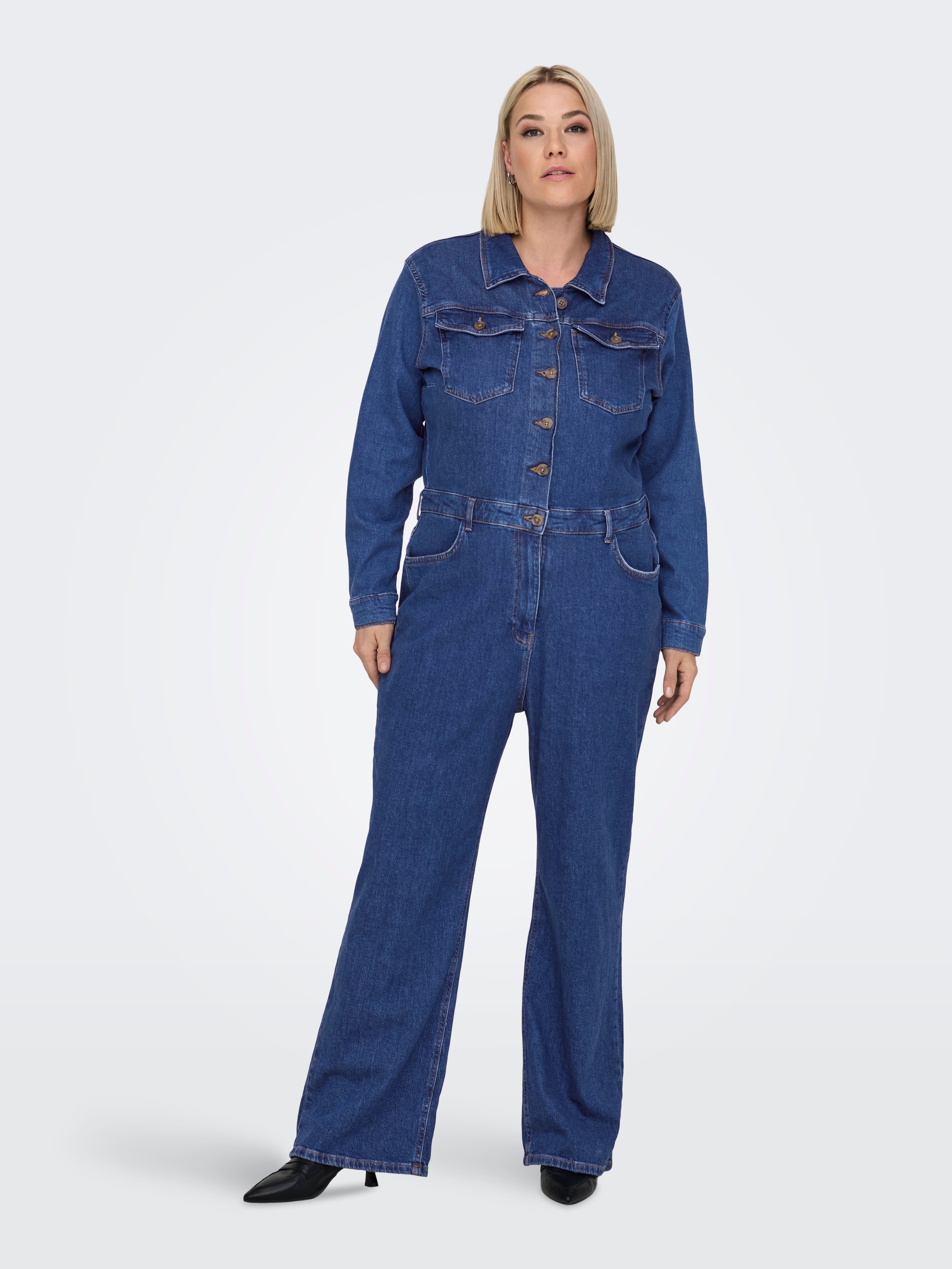 CARPOPPY Jumpsuit Dark Blue Denim