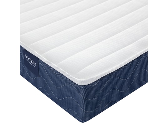 SOMEO - Matelas ressorts rêve 400 clic-clac blanc 70+70x200 (clic cl...