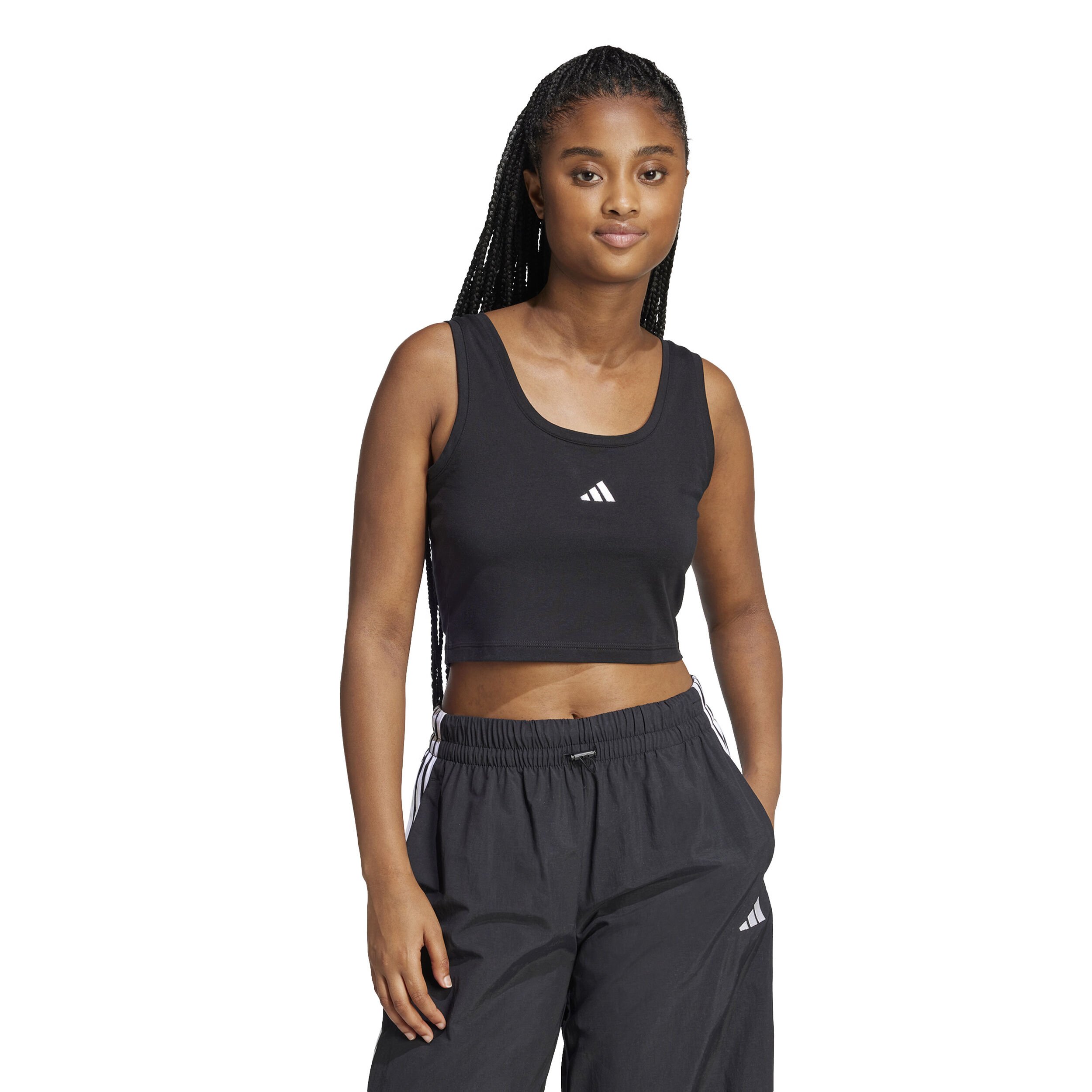 adidas Essentials Small Logo Débardeur Tank Top Femmes - Noir