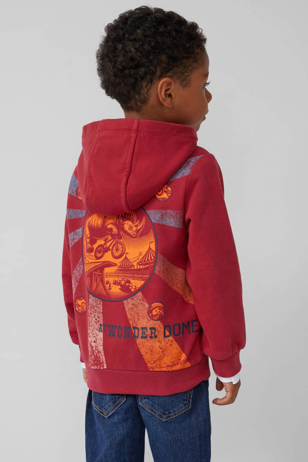 s.Oliver hoodie rood