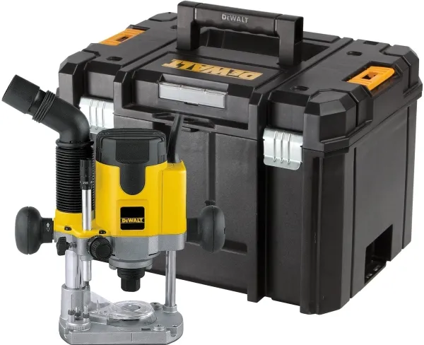 DEWALT lodret fræsemaskine 1100W DW621KTX  Sæt med fræsere