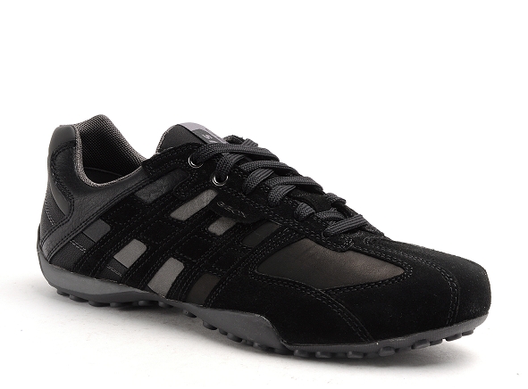 Geox basses homme uomo snake u4207k noir