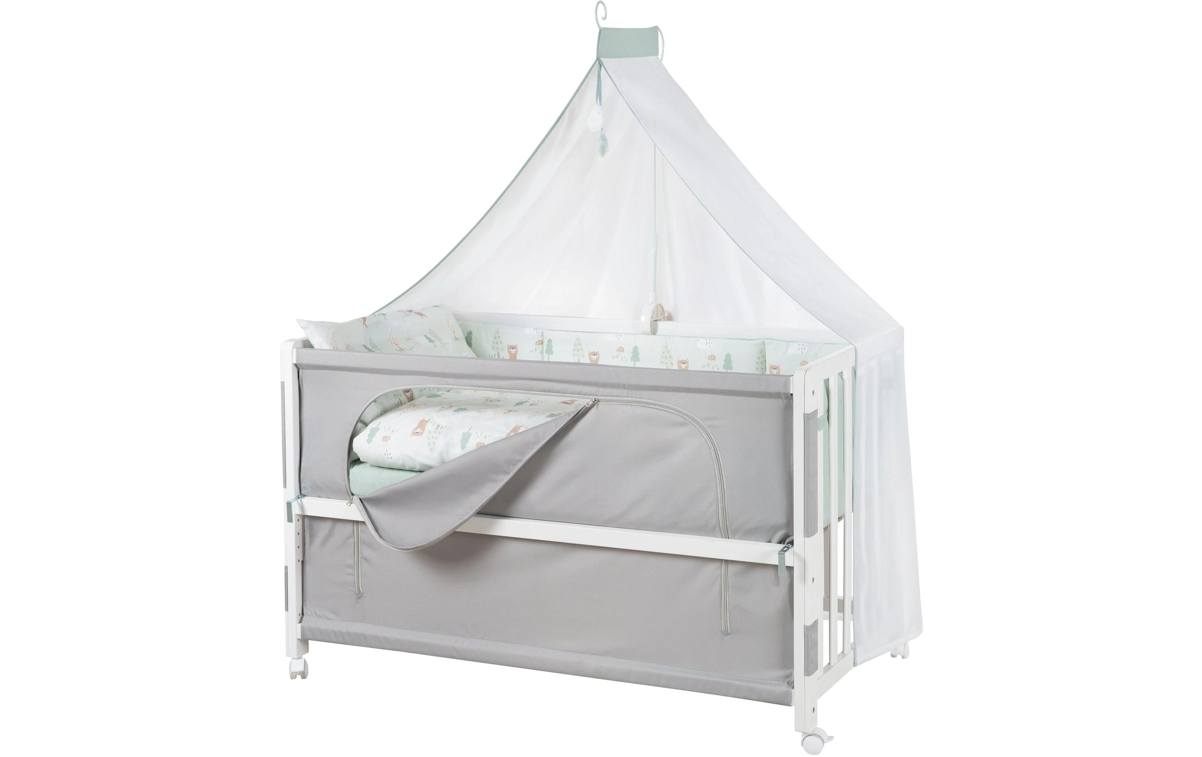 roba® Beistellbett »Room Bed, Woodland Buddies 60 x 120 cm«