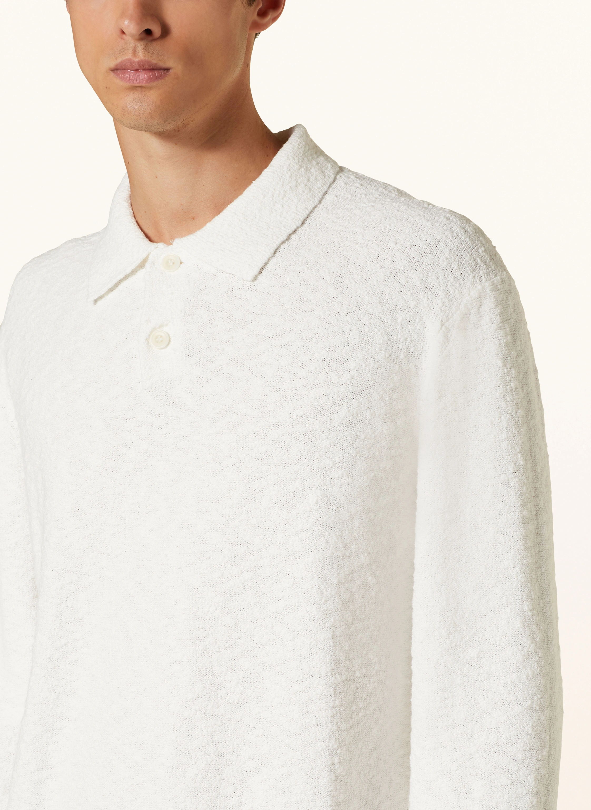 COS Bouclé-Poloshirt