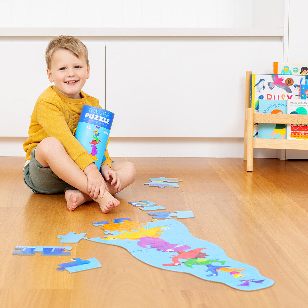 Crocodile creek puzzel dinosaurussen - 30st
