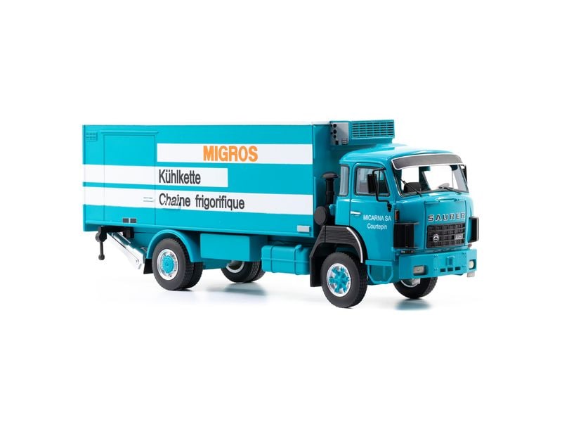 ACE LKW Saurer D290 Frigo Migros Kühlkette 1:50 Massstabgetreues Modell eines Kuehlwagens