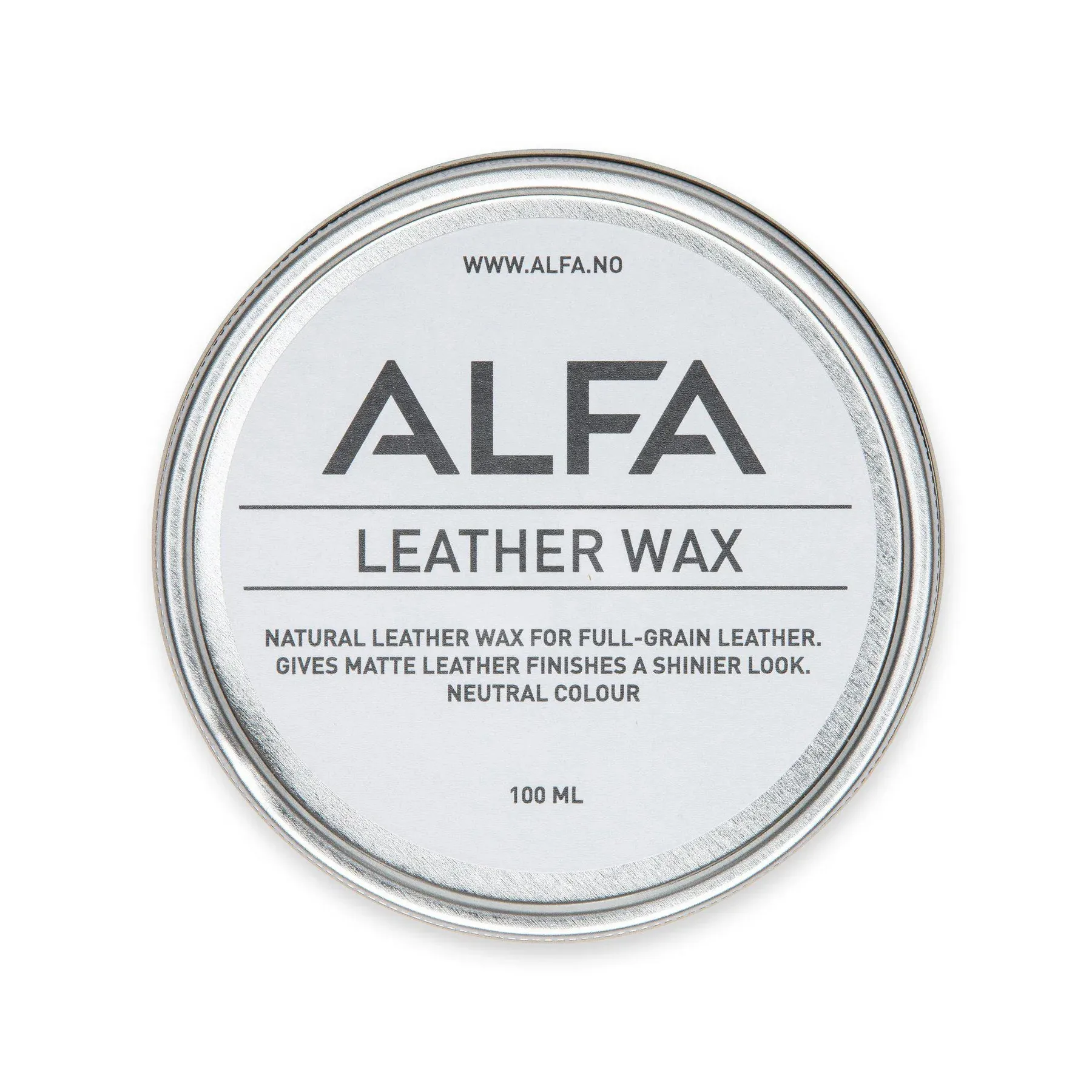 Alfa Alfa Leather Wax NoColour