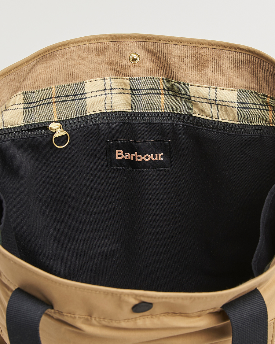 Barbour Lifestyle Transport 3-Way Tote/Backpack Golden Khaki