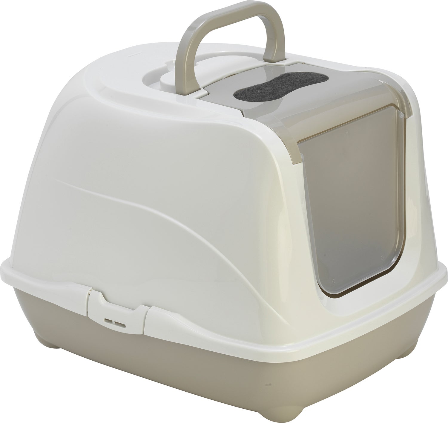 Moderna kattenbak Flip Cat Jumbo grijs 43,9 x 57,6 x 41 cm