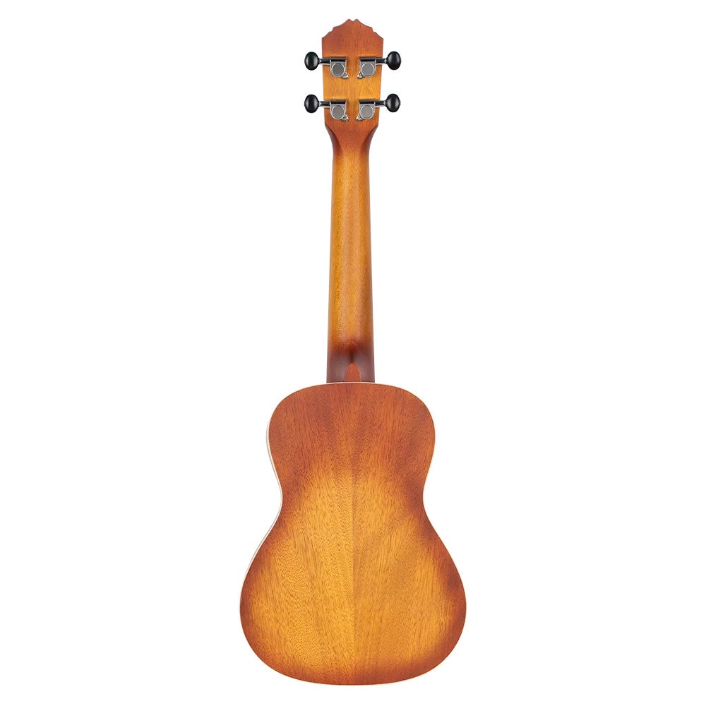 Ortega RUDAWN-L Earth Series Concert Size Ukulele Dawn Sunburst linkshandige concert ukelele