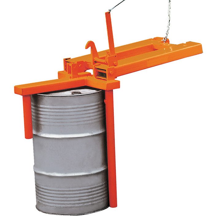 Manipulateur pivotant de fût métallique 400 kg