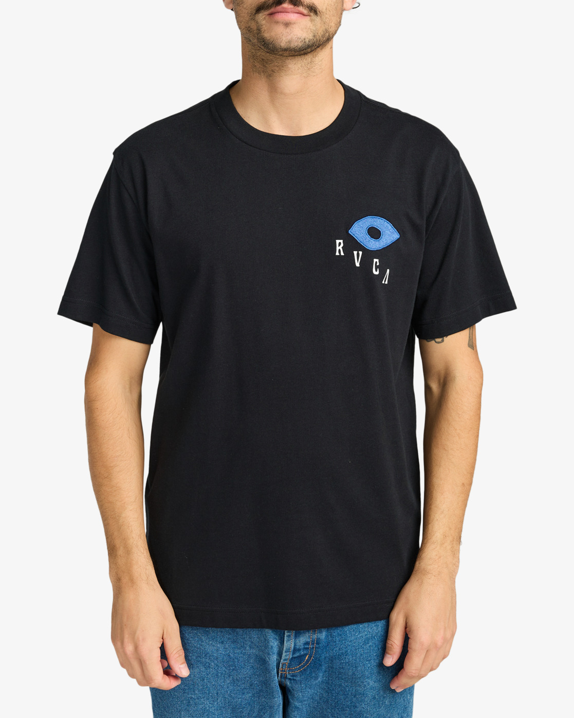 Rvca Keep Growing SS Black