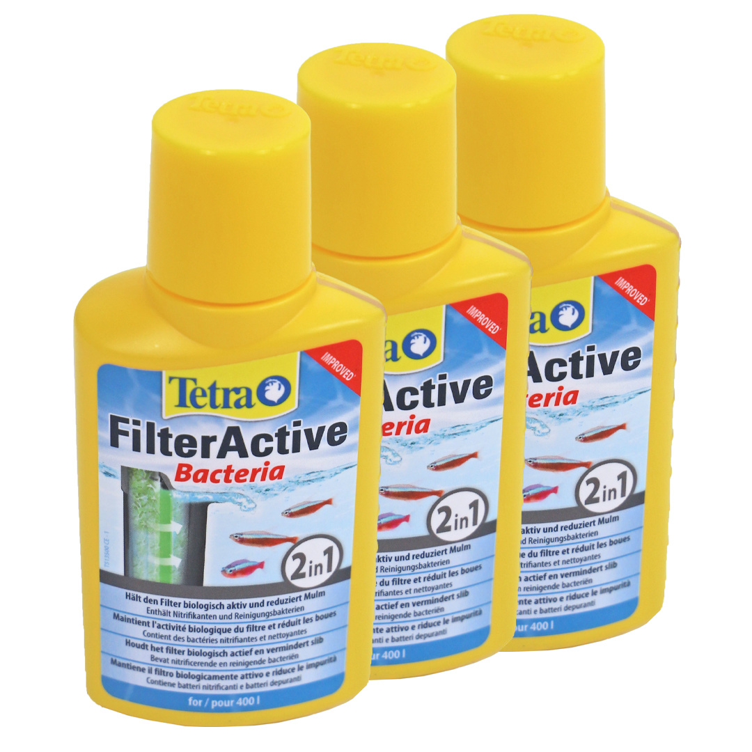 Tetra Filter Active 100ml x3 | Waterbehandeling