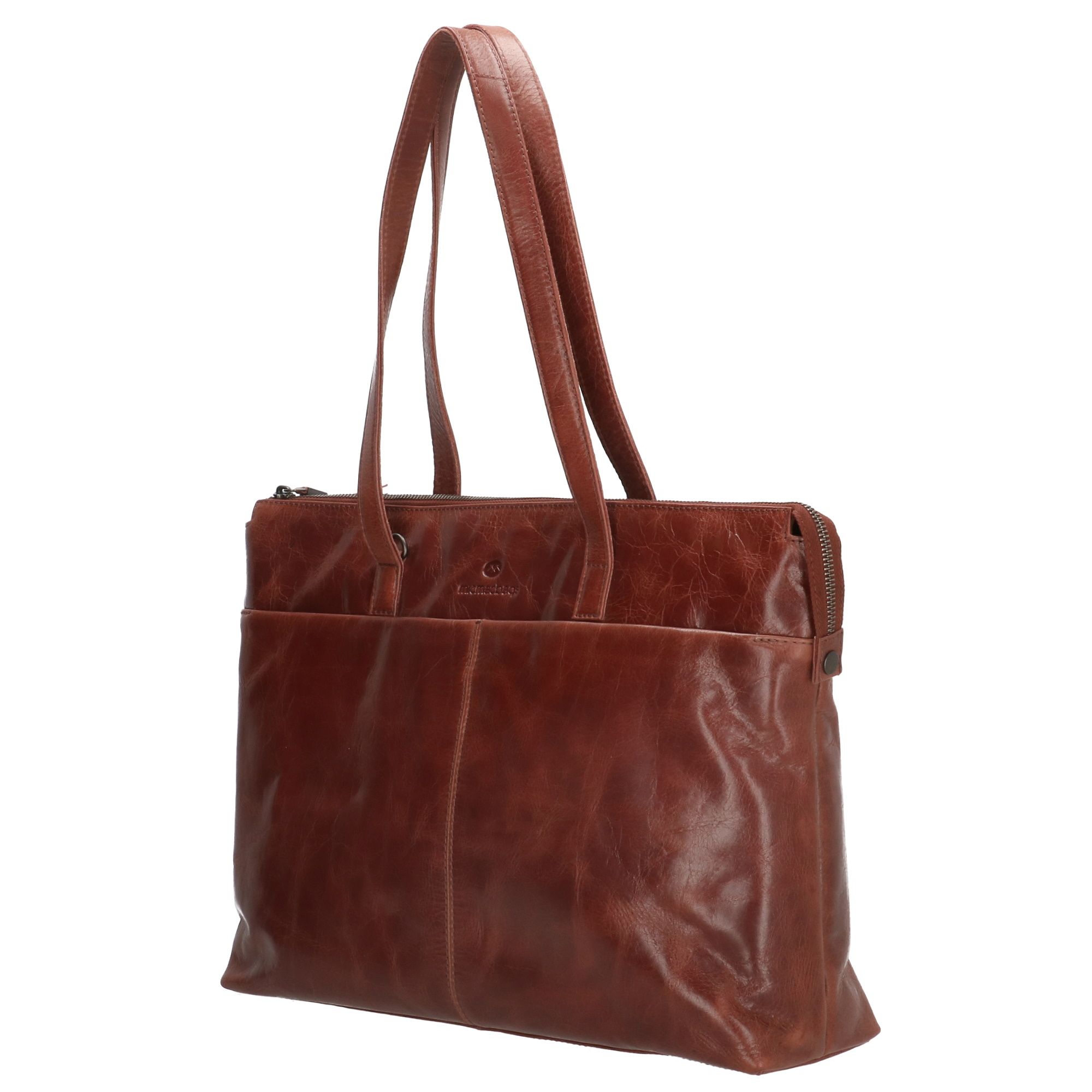 Micmacbags Porto Laptoptas 15,6 inch Roest