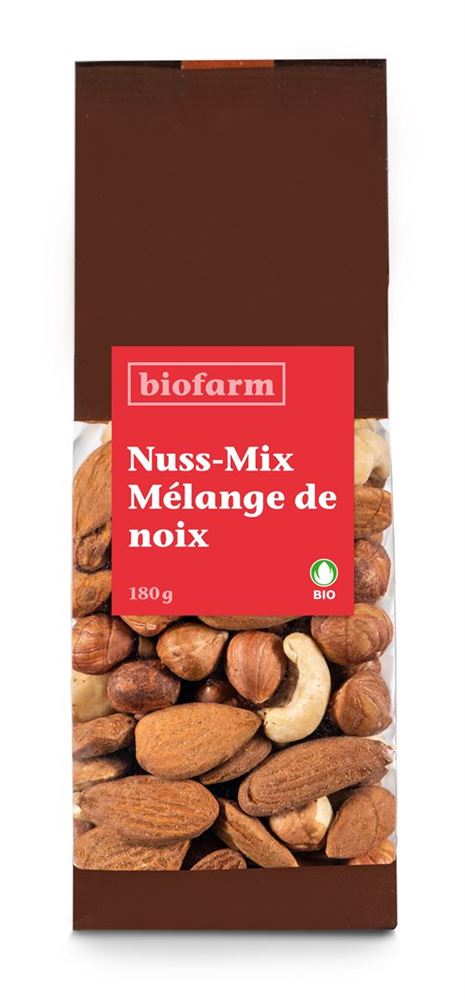 Biofarm Nuss Mix Bio Btl 180 g