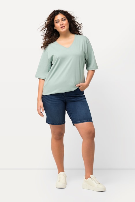 Jeansbermuda Mandy, 5-Pocket-Form, Komfortbund