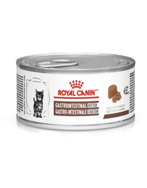 Royal Canin Veterinary Diet Gastro Intestinal Kitten Blik - Kattenvoer - 195 g