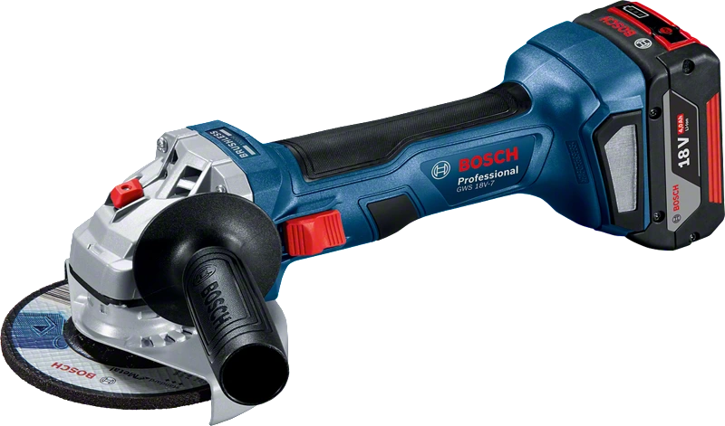 BOSCH COMBI-KIT 3 OUTILS 18V : GSB 18V-45 + GDX 18V-200 + GWS 18V-7 + 2 BATTERIES 5,0 AH + GAL 18V-40 + SAC M (C) PROFESSIONAL