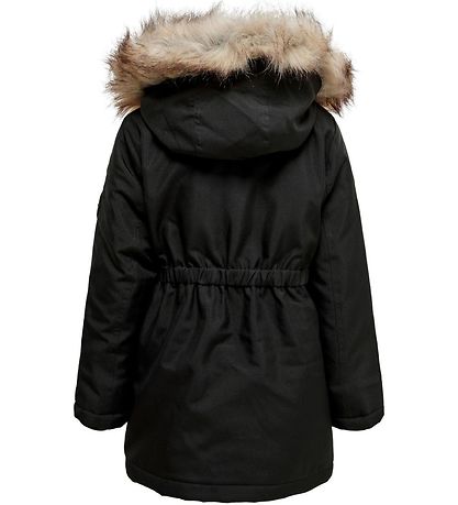 Kids Only Kinderjacke - Noos - KogIris - Schwarz/Fell Light Grey