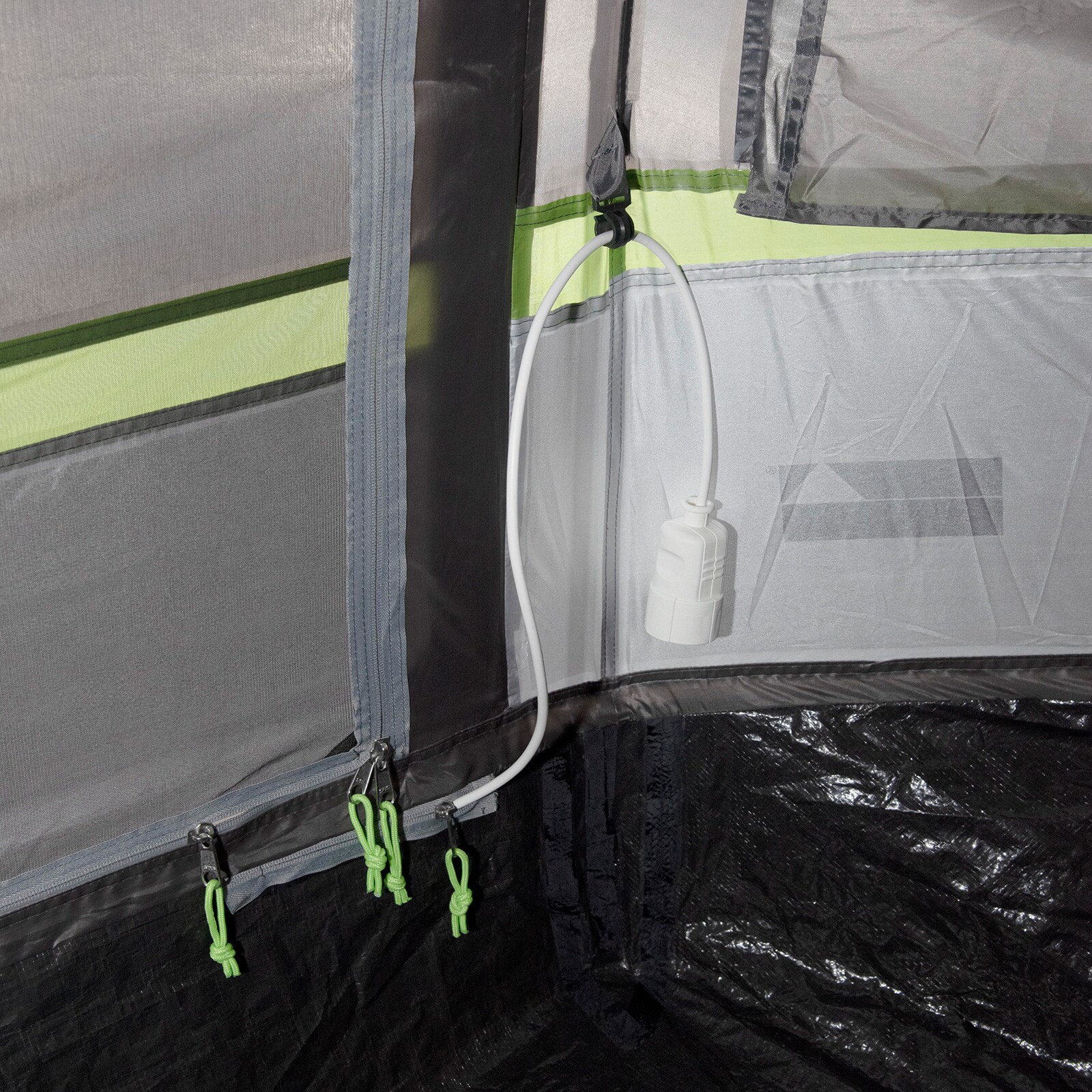 HIGH PEAK Tunnelzelt Meran 5.0 Personen Camping Familien Zelt 2 Kabinen Vorraum