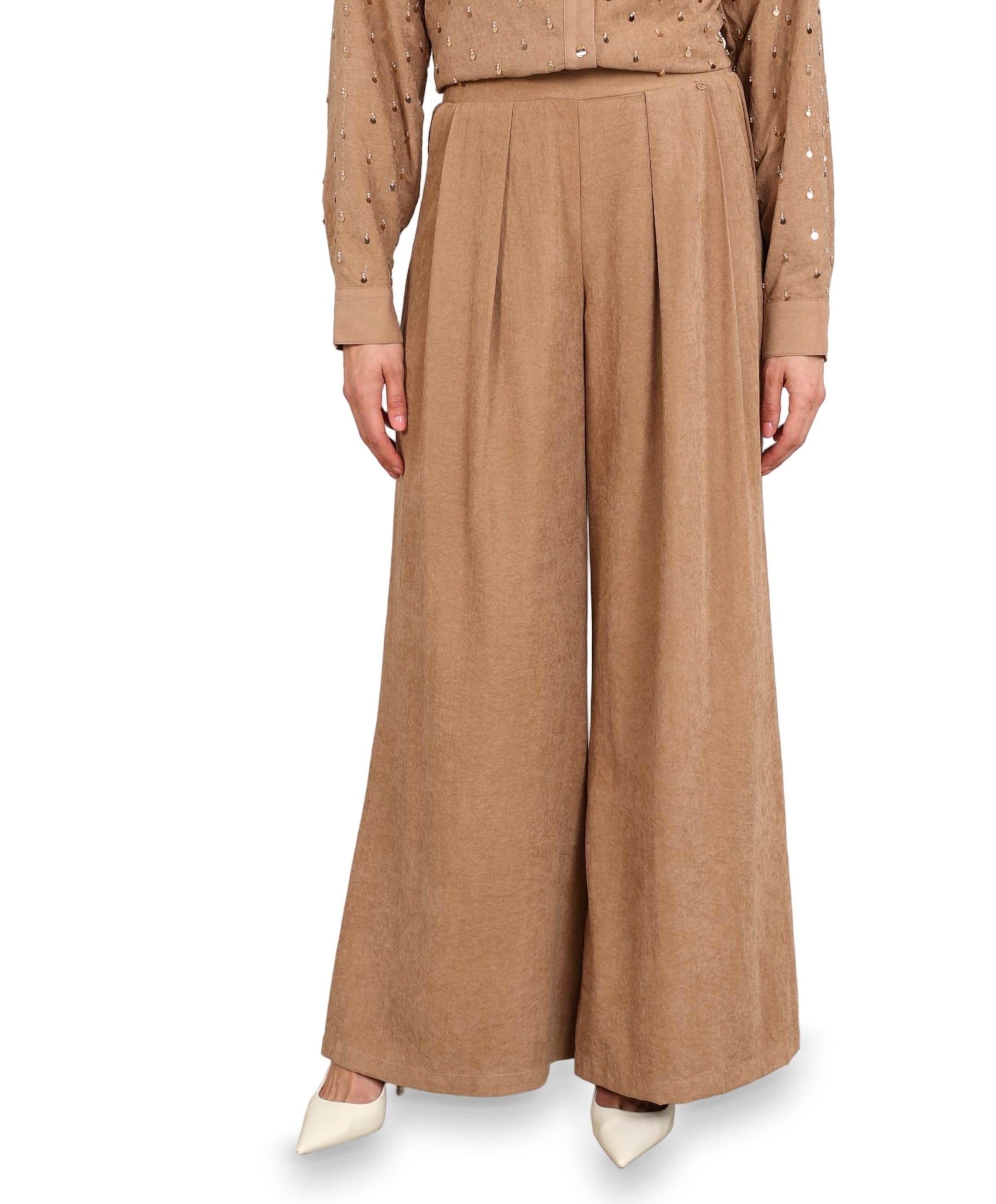 Nukus June dames broek beige