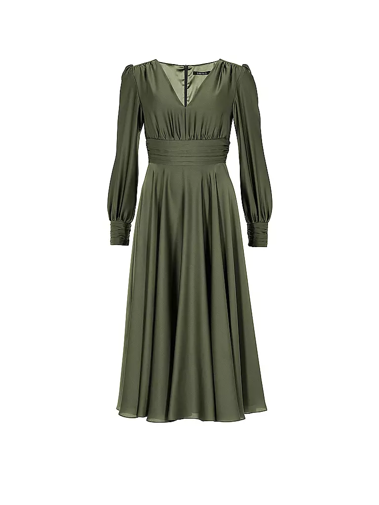 SWING Cocktailkleid grün