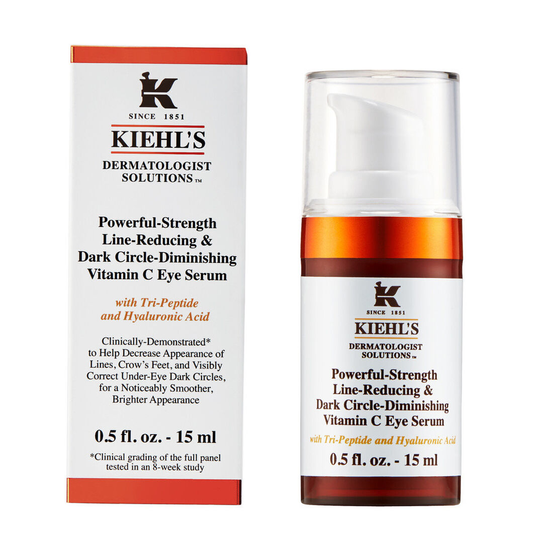 KIEHL'S Dermatologist Solutions Powerful-Strength Line-Reducing & Dark Circle Diminshing Eye Serum - 15ml