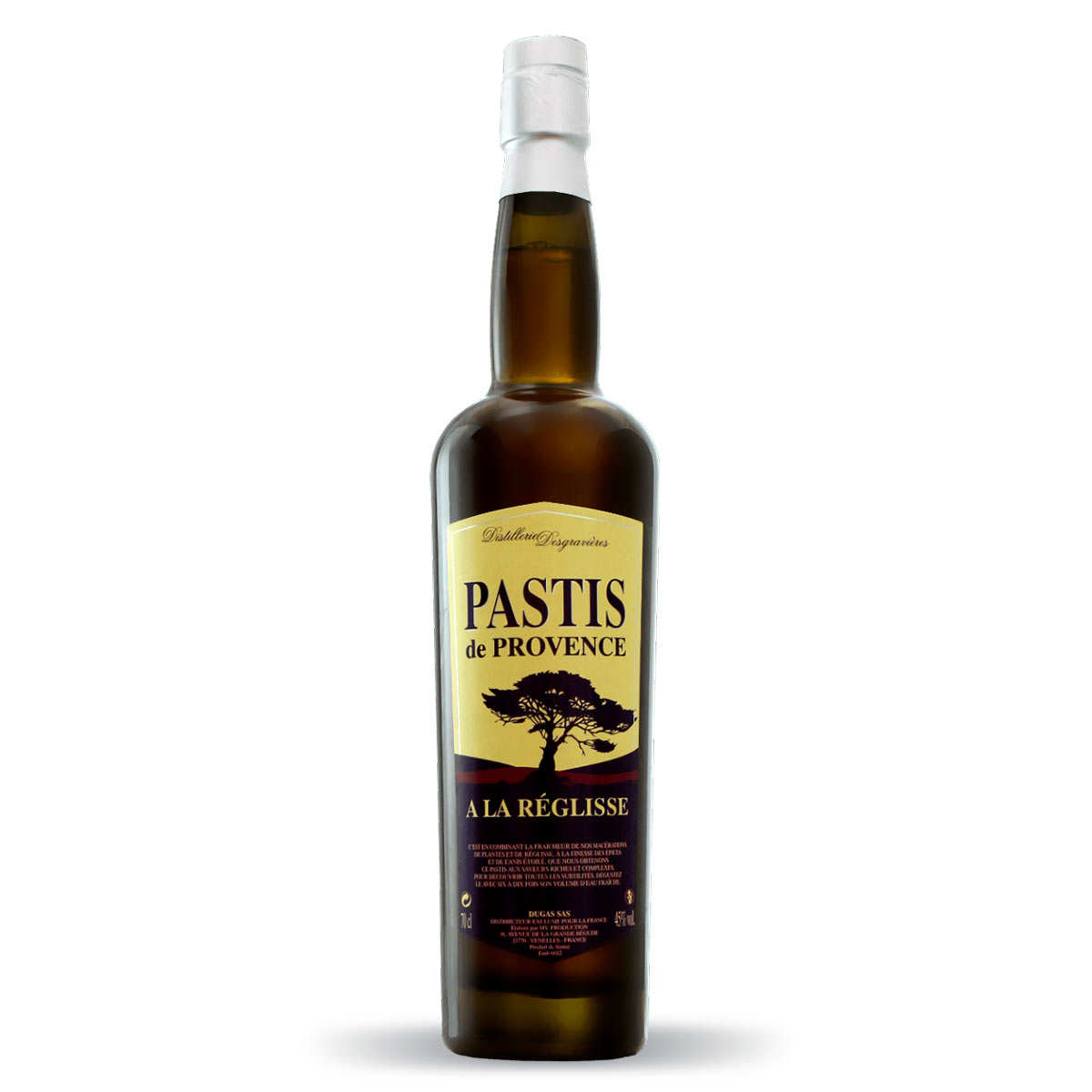 Pastis de Provence à la réglisse 45%