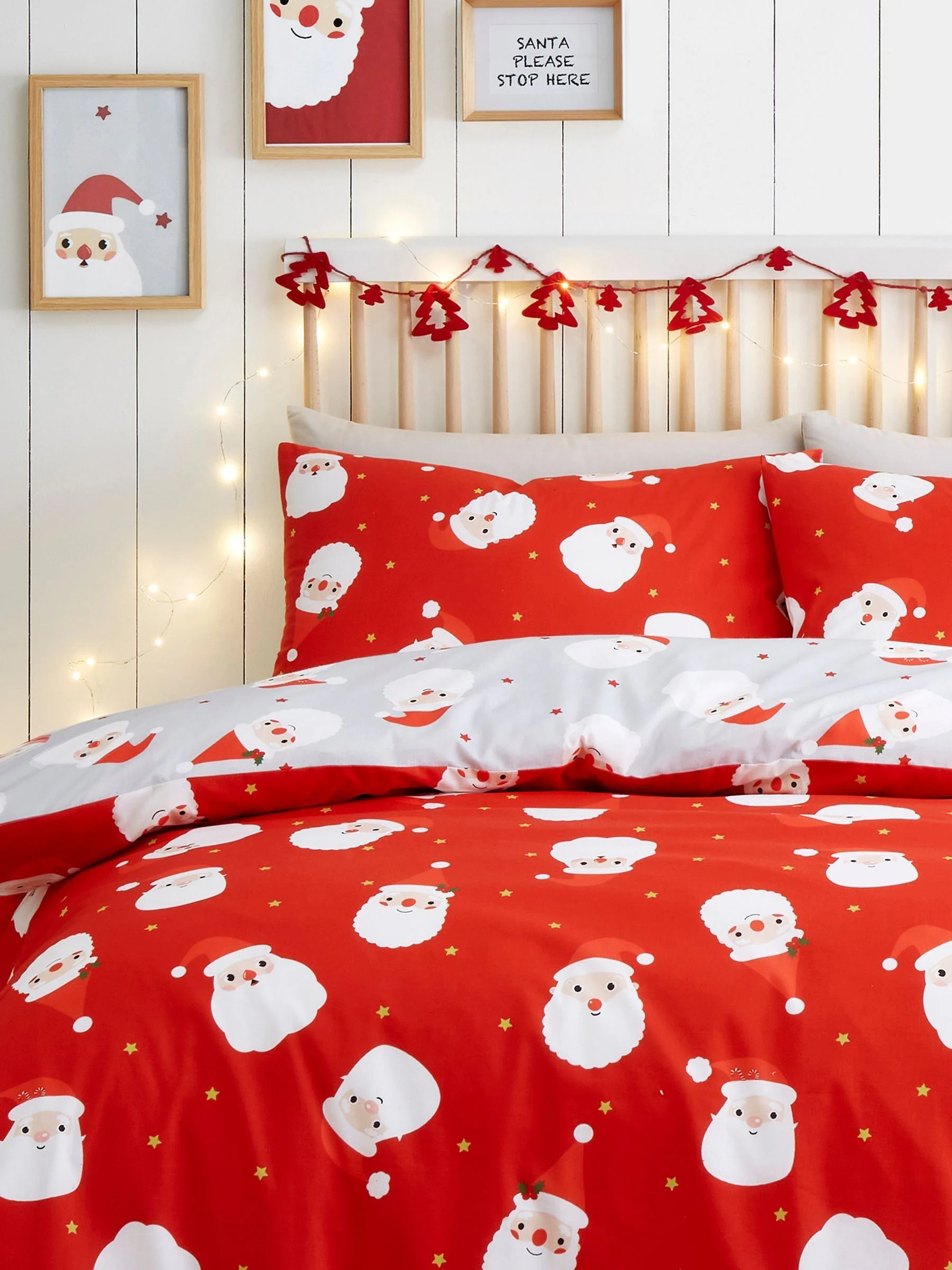 Fusion Easycare Christmas Duvet Cover Set