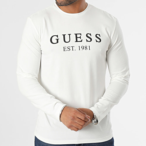 Tee Shirt Manches Longues U3BI11 Blanc